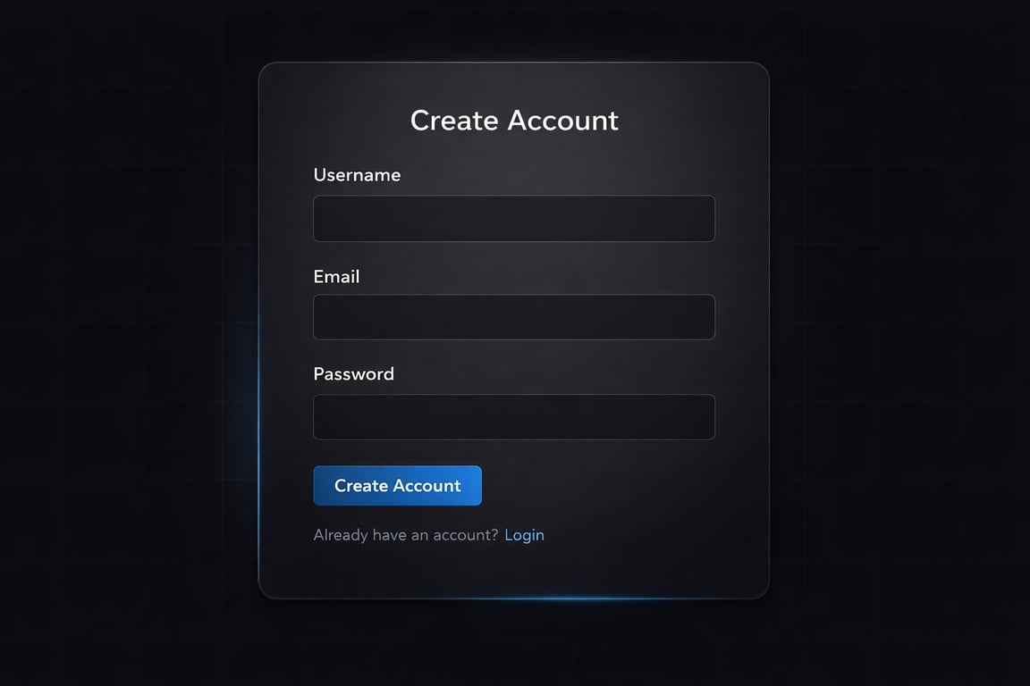 Create Account