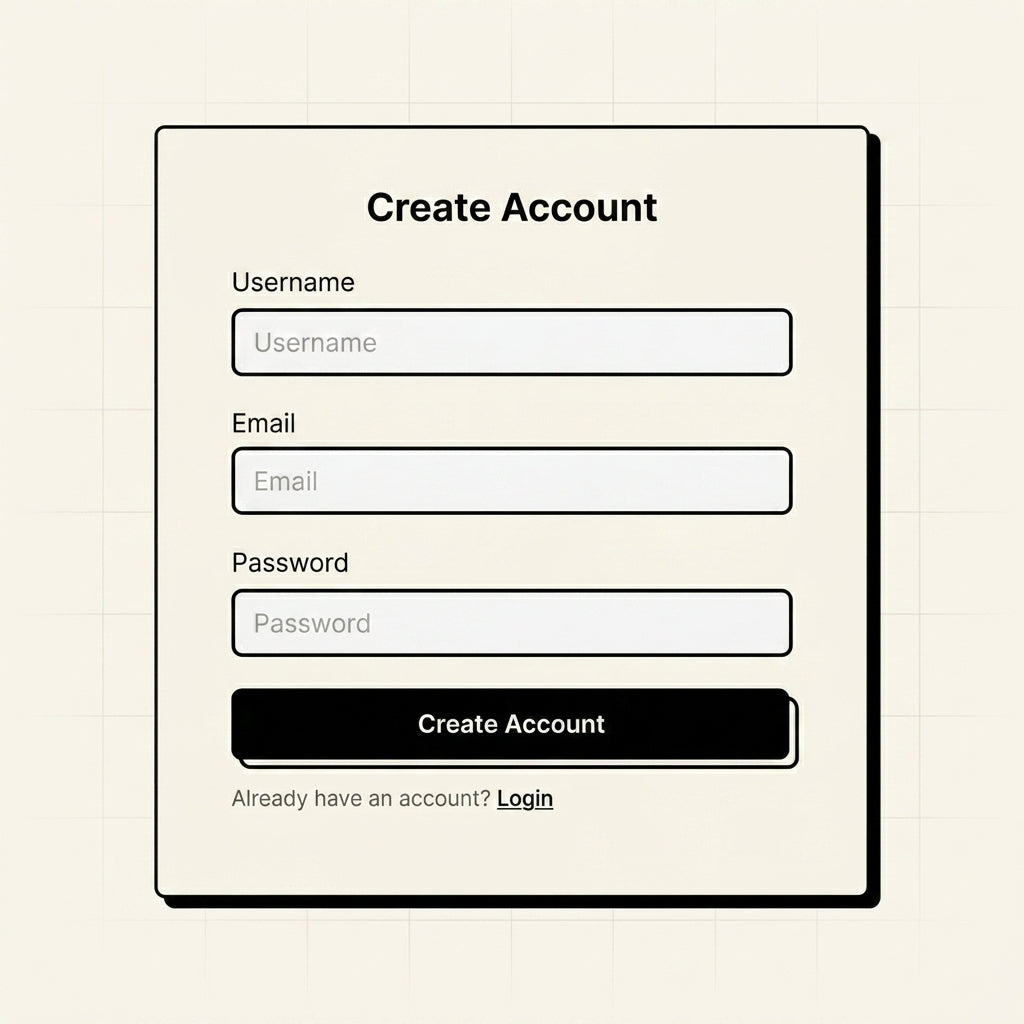 Create Account