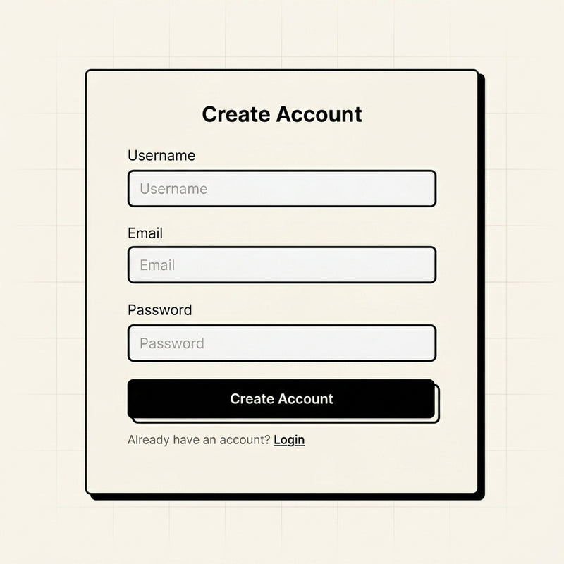 Create Account